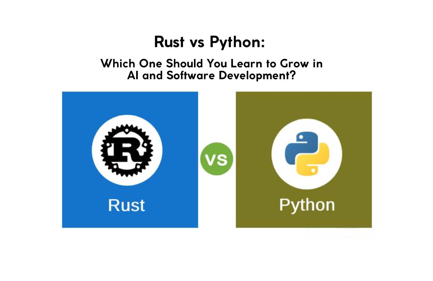Python vs Rust System Design Diagram