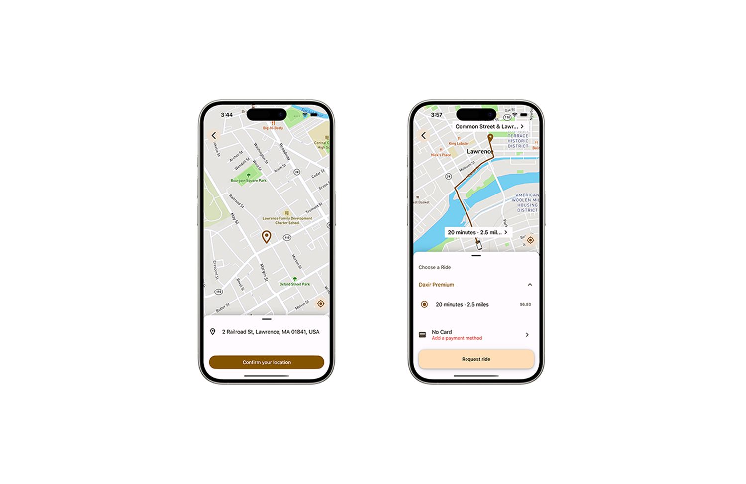 Ride-Hailing App – Interactive Map and Navigation