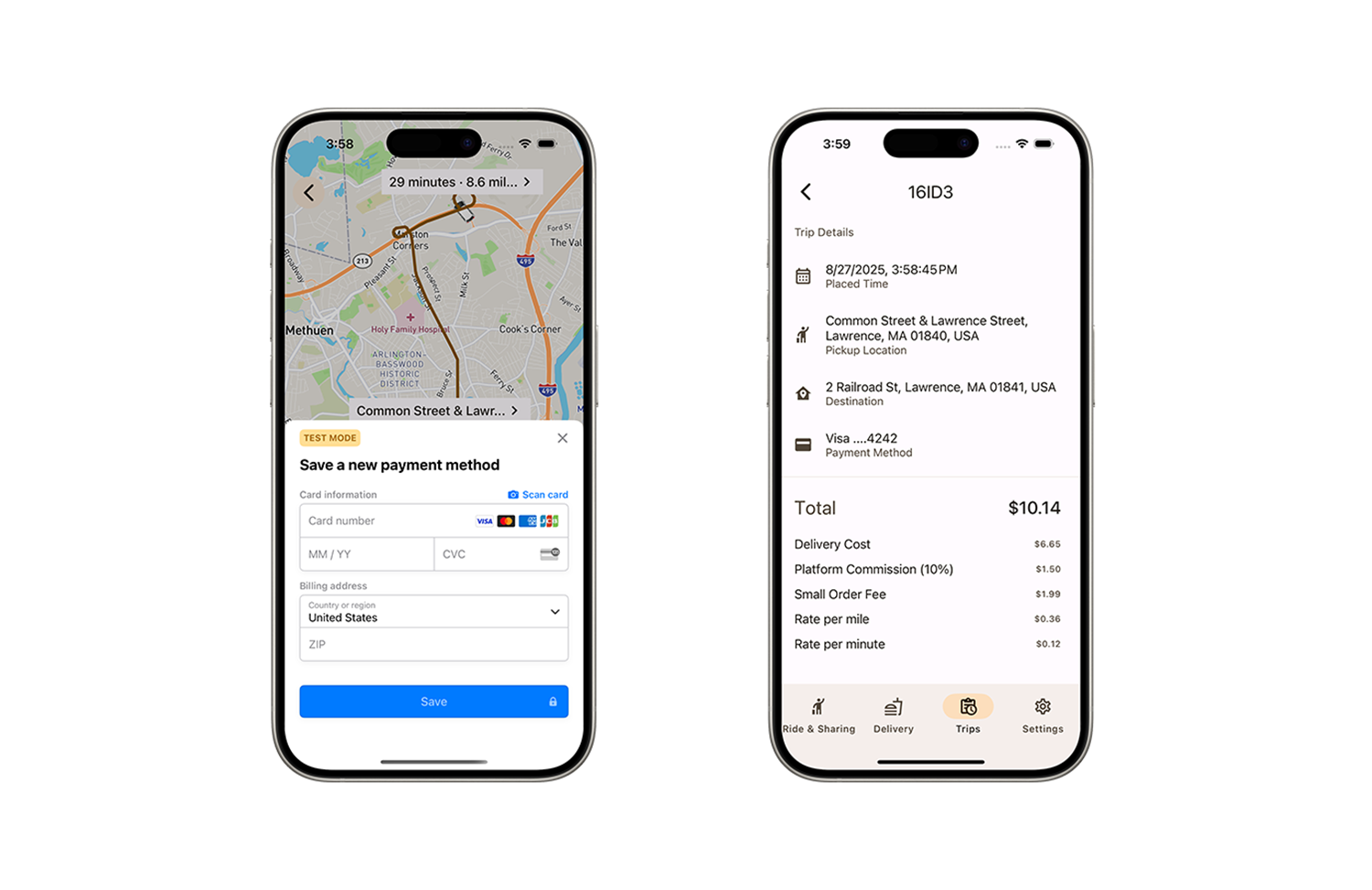 Ride-Hailing App – Driver and Passenger Features
