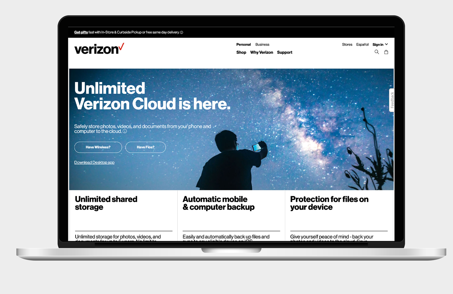 Verizon – Cloud Management & Network Mapping Platform